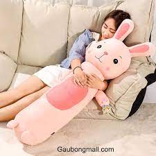 Thỏ gối ôm, Thỏ tai dài, Gối ôm thỏ bông size lớn