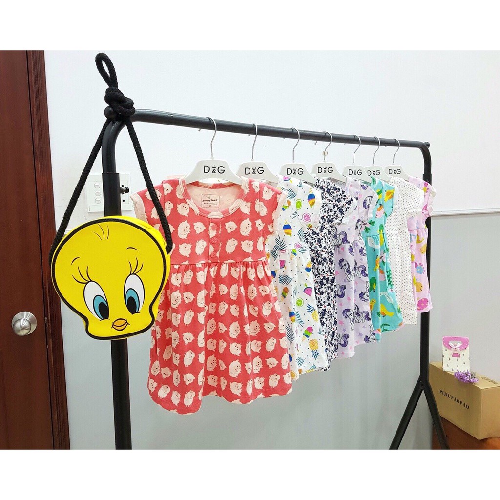 SALE 23K Mã 7431: Váy Gymboree vấn tay kèm cúc mặc lên xinh khỏi nói (6158)