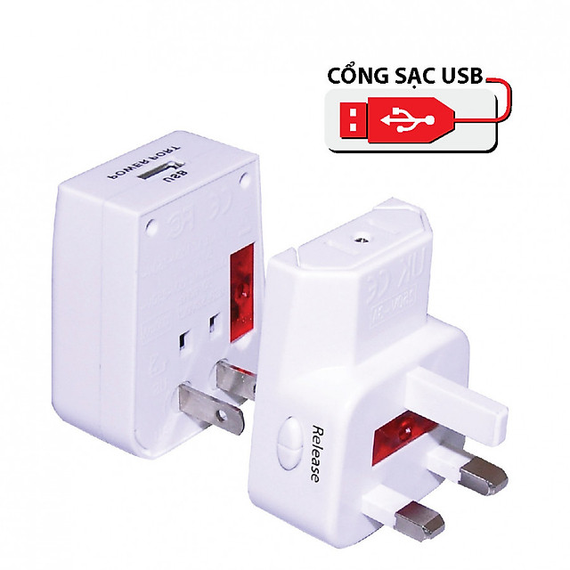 Ổ cắm du lịch Điện Quang ĐQ ESK TV05W 1U