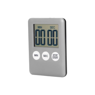 Fashion Simple Super Thin LCD Digital Screen Kitchen Timer Square Cooking Timer Count Up Countdown Alarm with burang