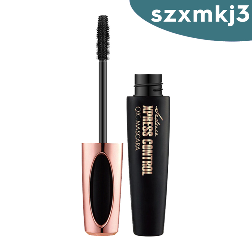 (Hàng Mới Về) Mascara 4d Màu Đen Chống Thấm Nước Chuốt Dài Mi