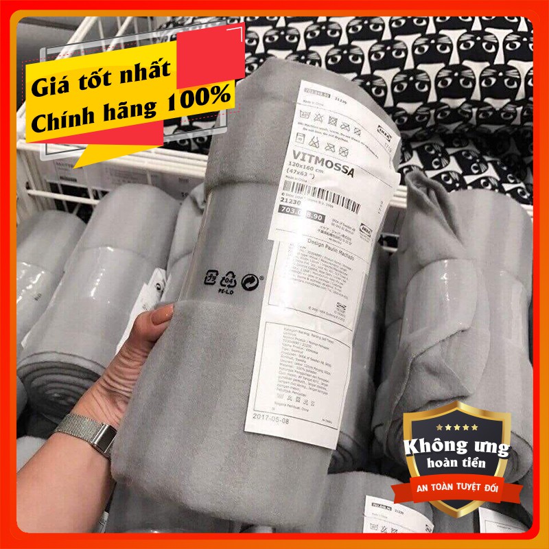 ⚡RẺ VÔ ĐỊCH⚡Chăn Ikea chính hãng nhập khẩu - Kích thước 1,6mx1,2m Chăn công sở, chăn văn phòng, chăn điều hòa 4 mùa