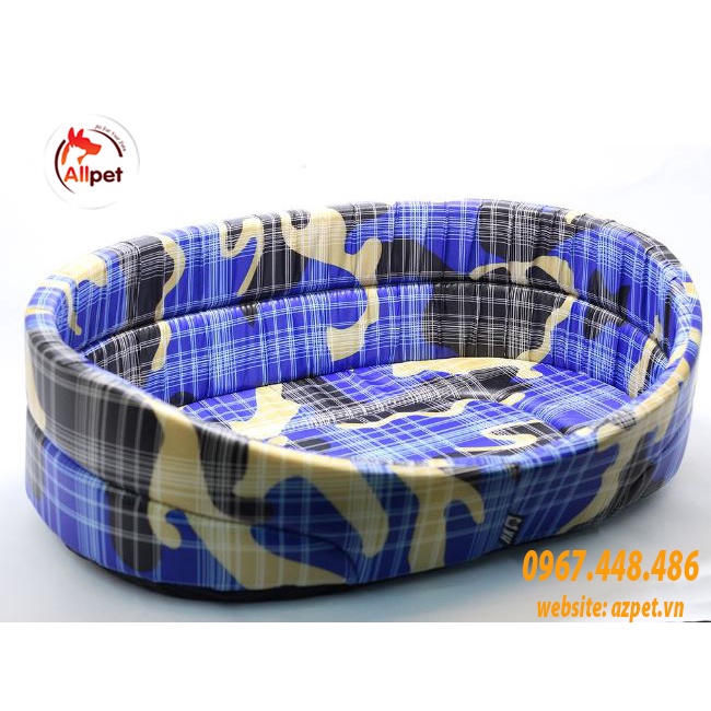 Đệm OVAL dành cho chó mèo, ổ nệm thú cưng, đệm nằm chó mèo. Dày 1 lớp, đủ size.