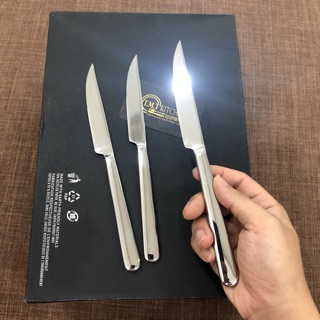 Dao Ăn Bò Bít Tếch Thép Không Gỉ Cao Cấp