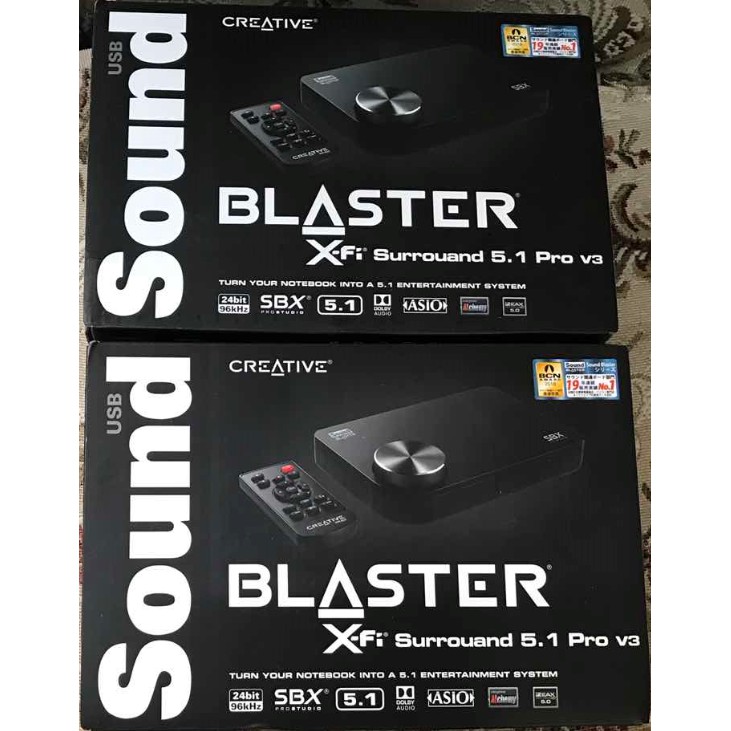 Card Âm Thanh Creative Sound Blaster X-Fi Surround 5.1 Pro + Remote phiên bản mới