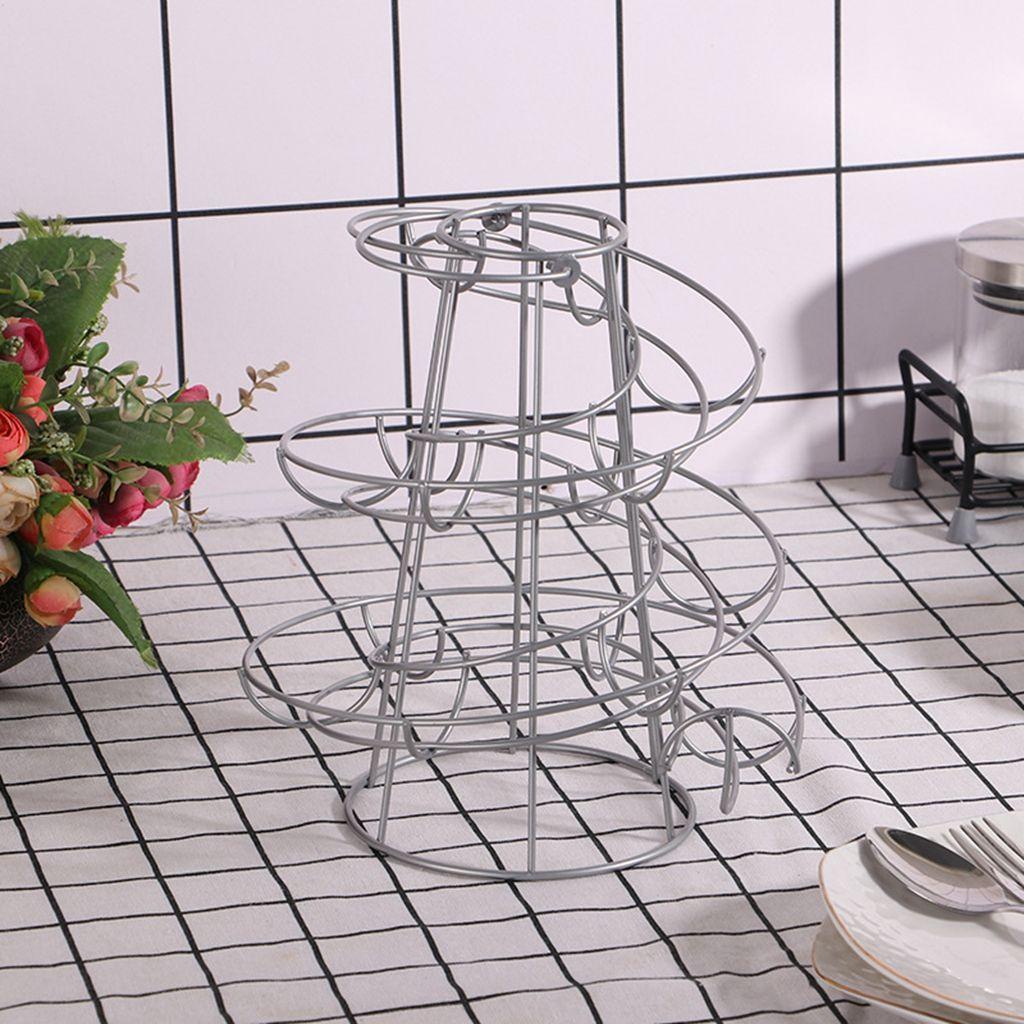Giá Đỡ Trứng Hình Xoắn Ốc Bằng Kim Loại Độc Đáo