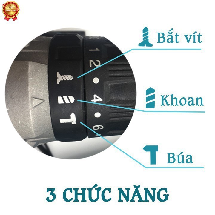 Máy khoan pin Makita 72V, 2 PIN 10 cell, KHÔNG CHỔI THAN, 100% DÂY ĐỒNG, TẶNG 1 MŨI TÔN, 1 MŨI BẮN VÍT _ Nhật Việt offic