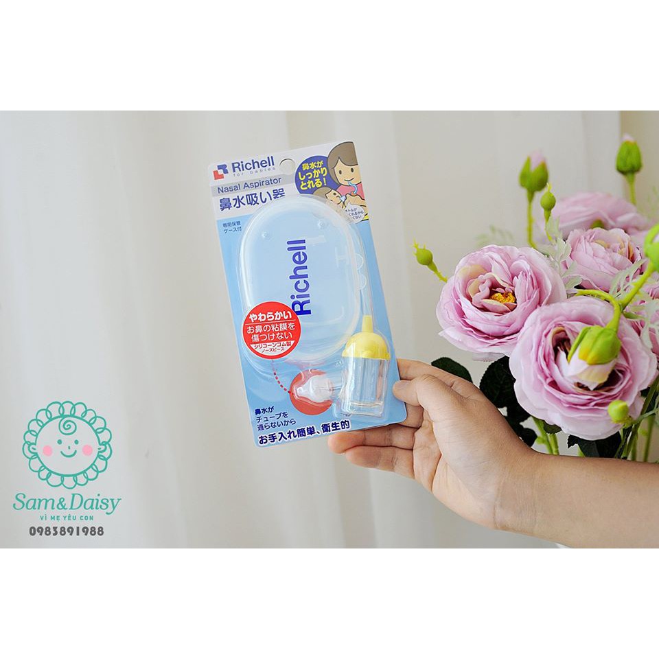 Dụng cụ hút mũi cho bé Richell Nhật Bản