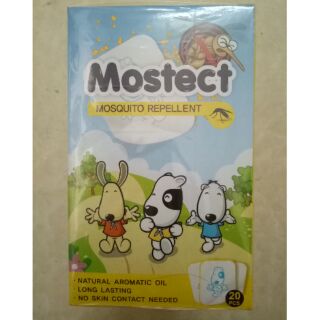 Miếng Dán Chống Muỗi Đốt MOSTECT PATCH.  Hộp 20 miếng