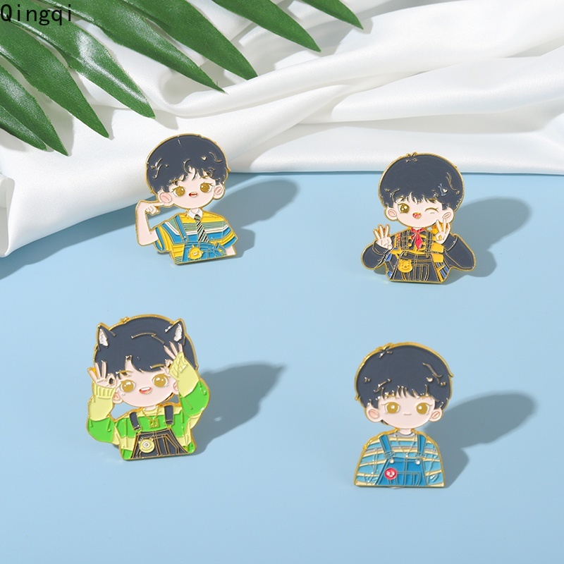 Trâm cài áo Miss Zoe hình hoạt hình nhiều màu sắc dễ thương