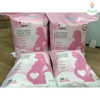 Miếng lót thấm sữa mami ( có 2 loại 30 miếng và 100 miếng /1 hộp)