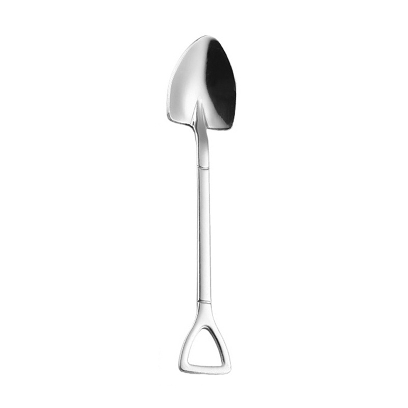 Muỗng Cà Phê Bằng Thép Không Gỉ 304 Thiết Kế Mạ Vàng Sang Trọng