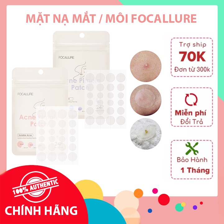 MIẾNG DÁN MỤN FOCALLURE TÁI TẠO CHĂM SÓC LÀN DA TIỆN DỤNG 2G