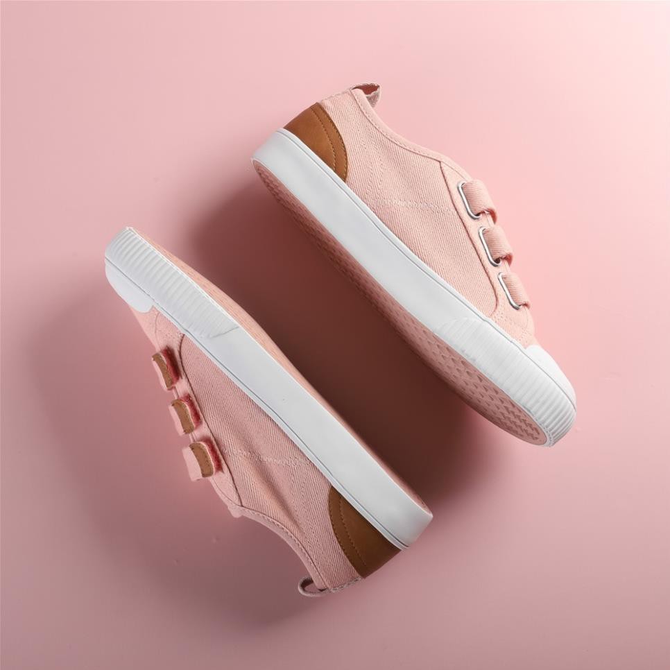 [free] Giày Sneaker Chính Hãng Dincox/Coxshoes Dán Quai GE01 Pink -p1