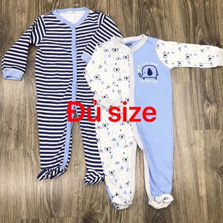 Set 2 body dài liền tất xuất dư Baby gear