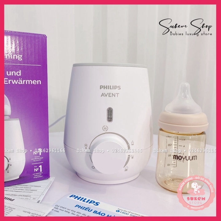 Máy Hâm Sữa Và Thức Ăn Siêu Tốc Philips Avent SCF355/07