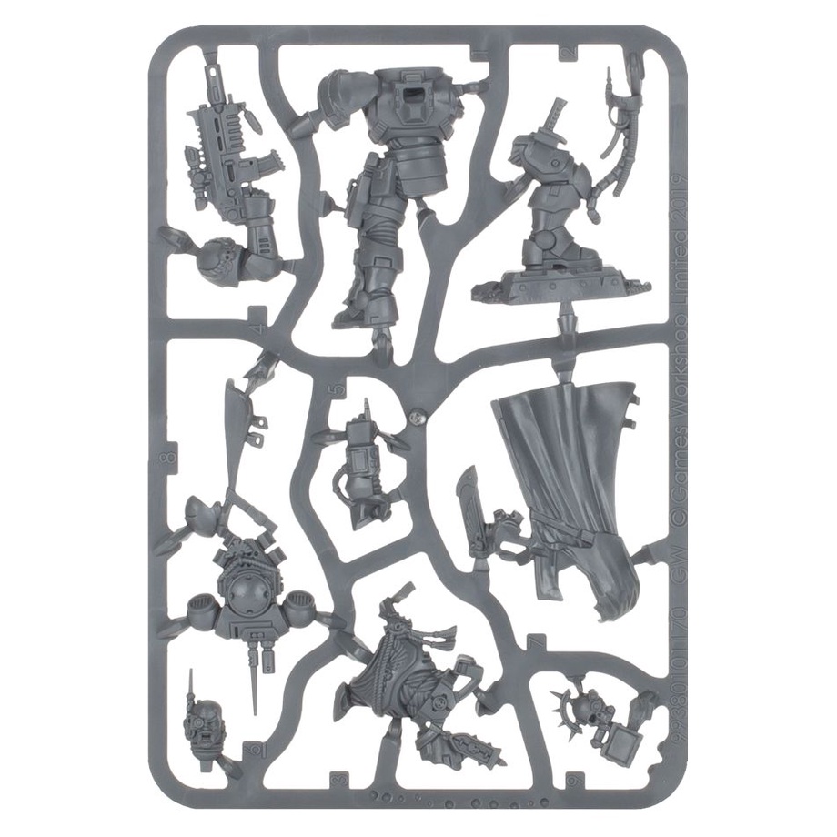 Mô hình chiến binh chỉ huy warhammer 40k