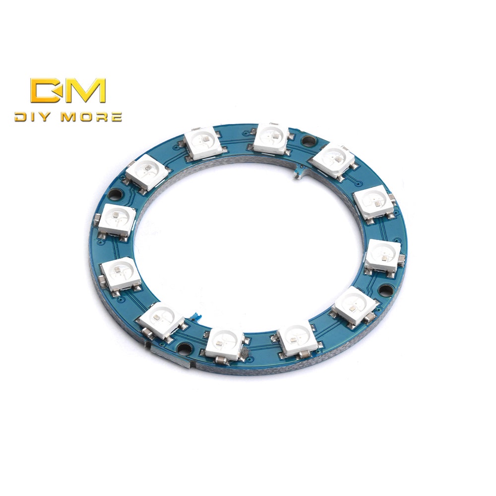 DIYMORE Bảng Mạch Đèn 12-bit WS2812 5050 RGB 5V Cho Ard * * Uno MCU
