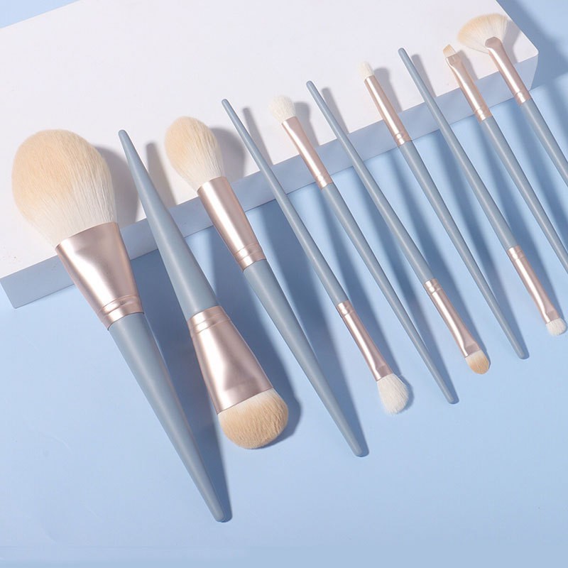 Beauty Tool 10pcs Makeup Brush Set Practical Foundation Powder Blush Eyeshadow Concealer Lip Make Up Brushes