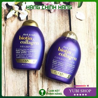 [HÀNG AUTH] DẦU GỘI, XẢ BIOTIN & COLLAGEN - DẦU GỘI, XẢ BIOTIN & COLLAGEN OGX CHÍNH HÃNG MỸ, 385ML - Auth