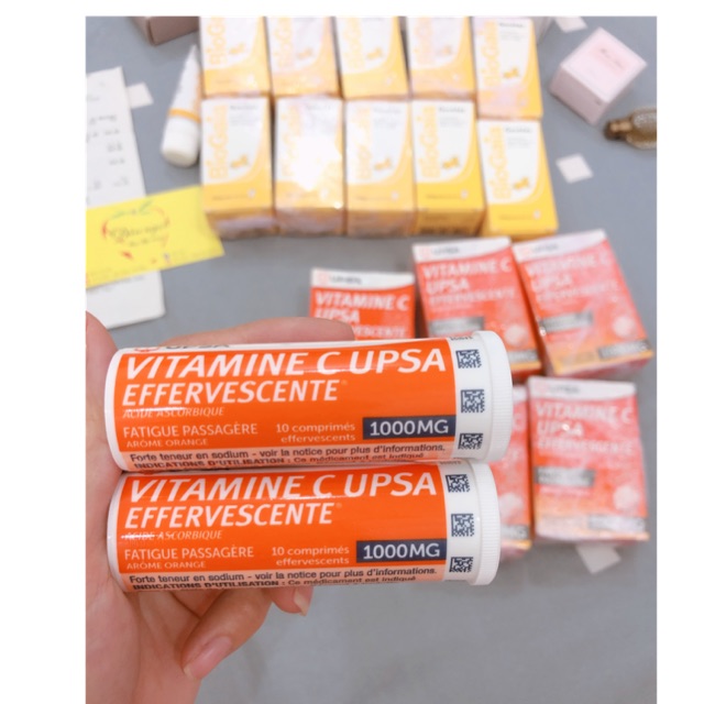 [CÓ SẴN] Vitamin C - UPSA nội địa Pháp chỉ bán tại nhà thuốc kèm bill chuẩn nhé