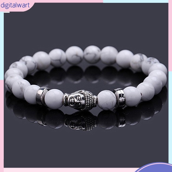 Vòng tay chuỗi hạt ngọc cẩm thạch thiên nhiên nhiều màu sắc cá tính thời trang cho nữ