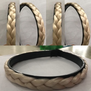 Băng đô tóc giả thắt bím phong cách boho cho nữ