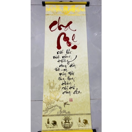 Liễn Thư Pháp Treo Xuân