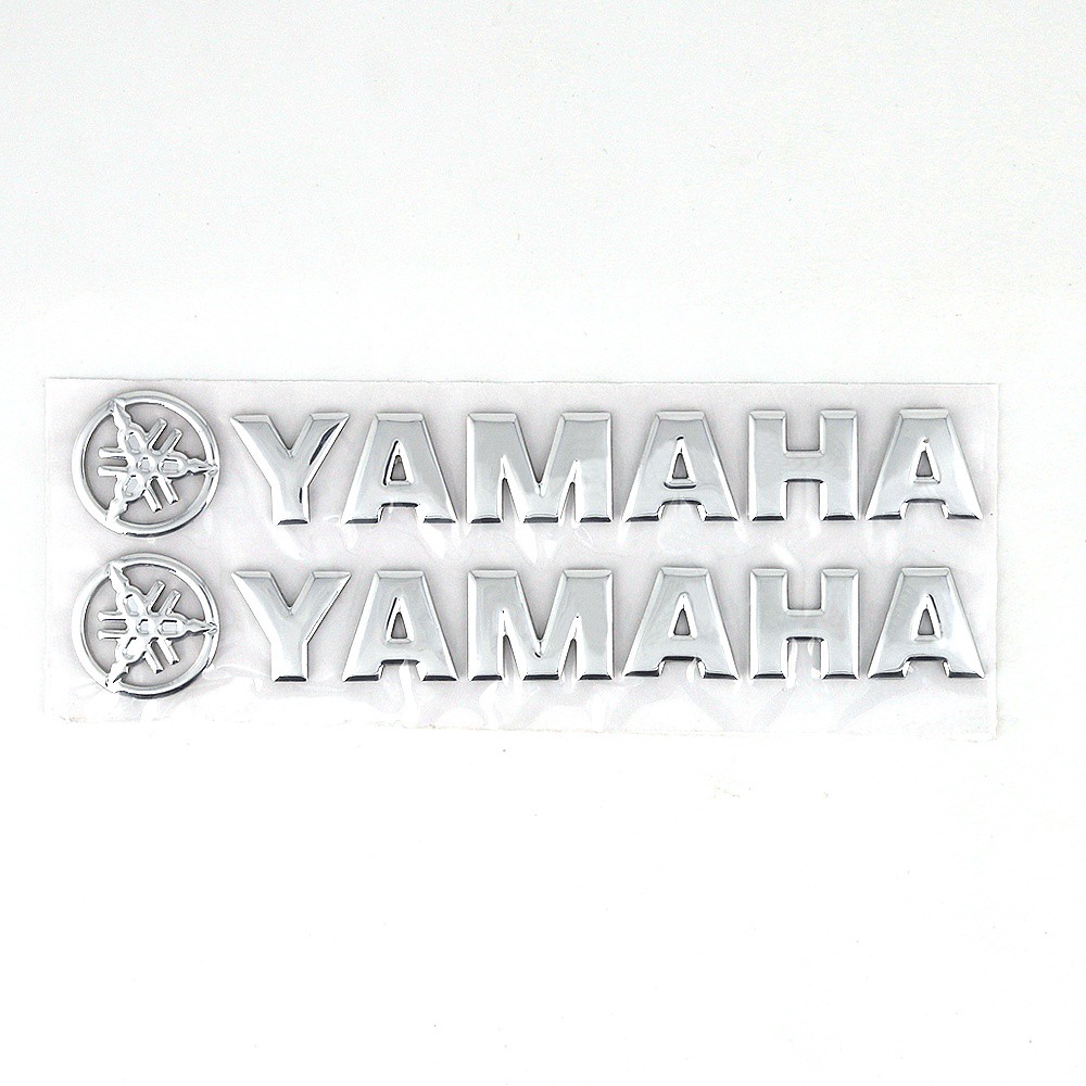 Decal 3d hình logo của Yamaha Honda Suzuki