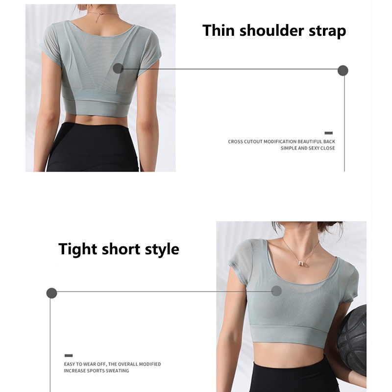 Áo Thun Tập Yoga 4 Màu Sắc T942 | BigBuy360 - bigbuy360.vn