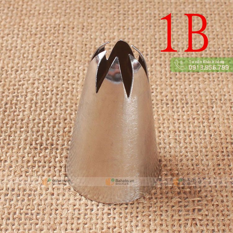 Đuôi bắt bông kem, tạo hình bánh quy 3D số 1B