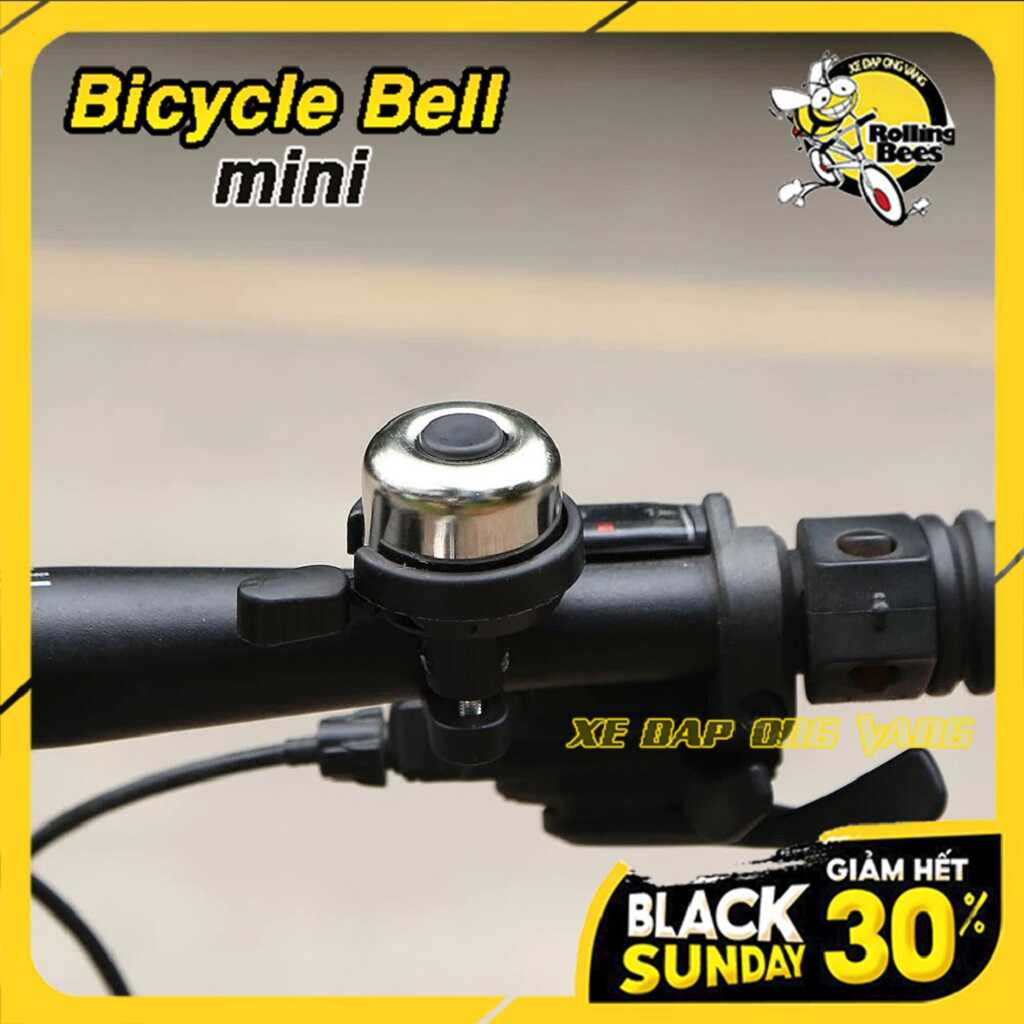 Chuông Xe Đạp Bicycle Bell Mini nhỏ gọn,  nhỏ xíu nhưng cho Âm thanh Giật Mình