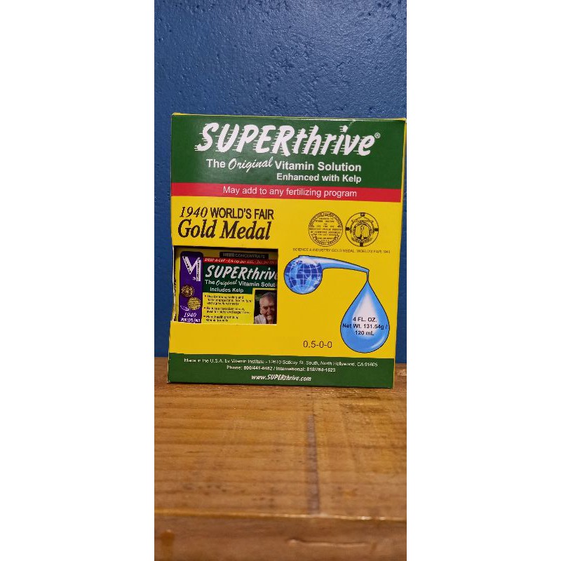 Siêu kích rễ, kích thích sinh trưởng cho cây - Superthrive-120ml-382k.