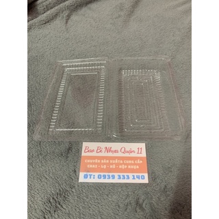 100 hộp nhựa trong đựng thực phẩm h50