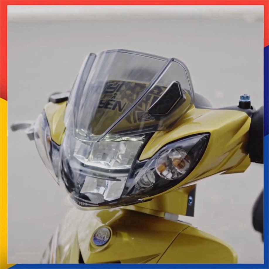 Kính Chắn Gió Cho Exciter , Wave A 100 110 , Wave RSX , Winner Và Winner X Zhipat Chính Hãng