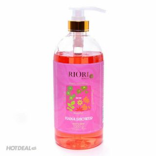 Sữa tắm dưỡng thể riori 1000ml - riori gel rose