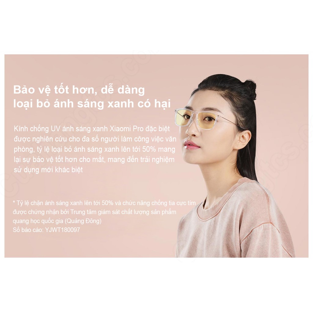 KÍNH CHỐNG UV ÁNH SÁNG XANH XIAOMI PRO HMJ02TS