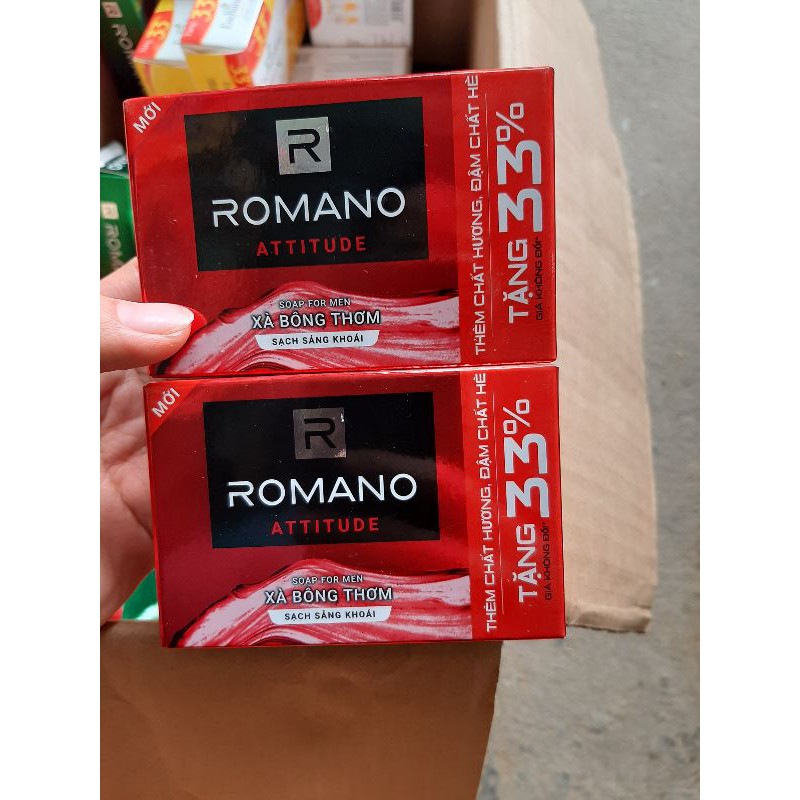 Xà bông Romano bánh 90g/ 120g