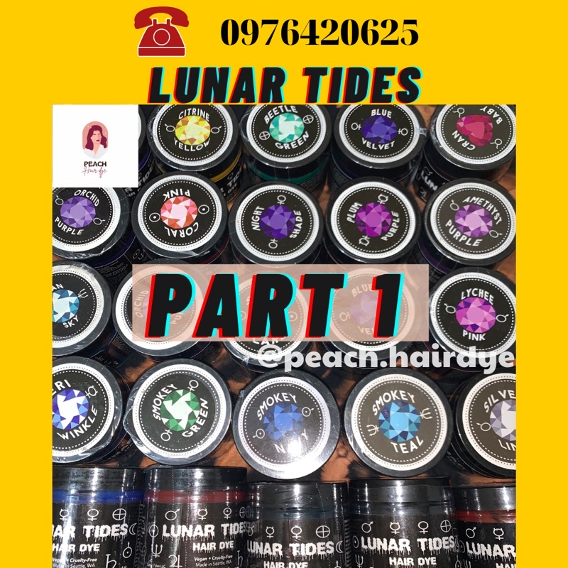 Thuốc nhuộm tóc LUNAR TIDES dạng Semi-permanent Part 1