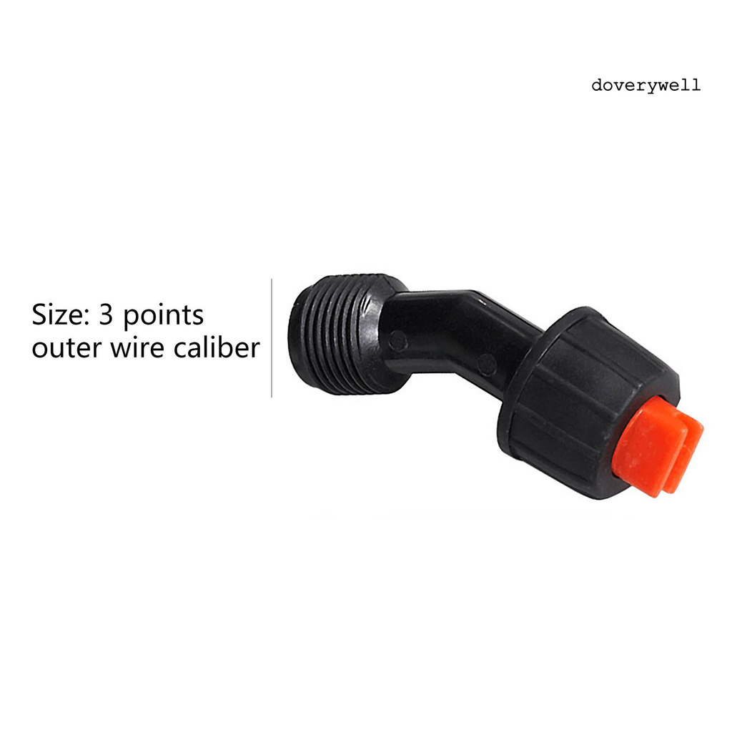 1 / 5 Đầu Vòi Tưới Nước Bằng Nhựa Pp Chống Lão Hóa Cho Cây Trồng