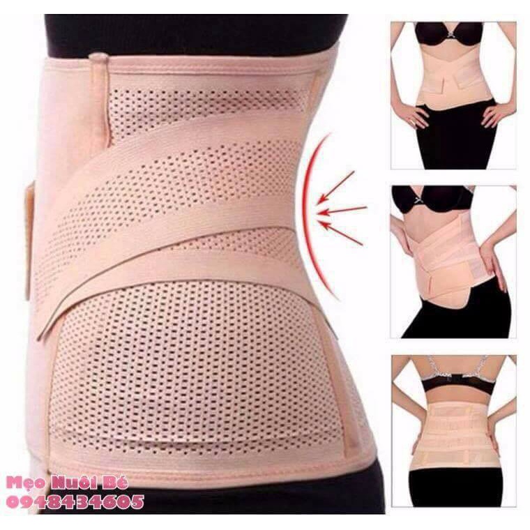Đai quấn bụng có miếng dán chỉnh cỡ cho mẹ sau sinh