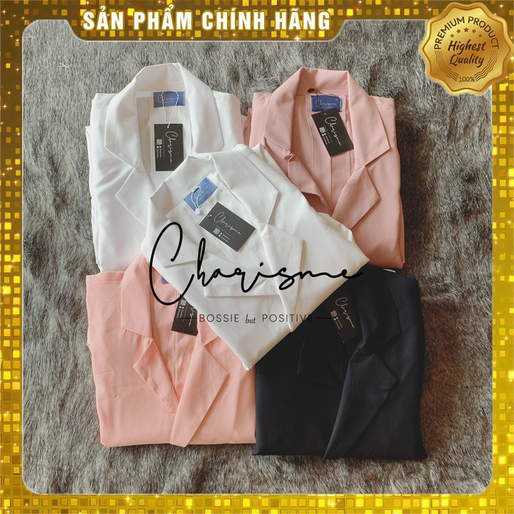 🔥Set Vest Blazer Nữ 2 Lớp Cao Cấp Màu Xám Charisme Ảnh Thật [Áo+Quần] | Có size lớn | May size theo yêu cầu | BigBuy360 - bigbuy360.vn