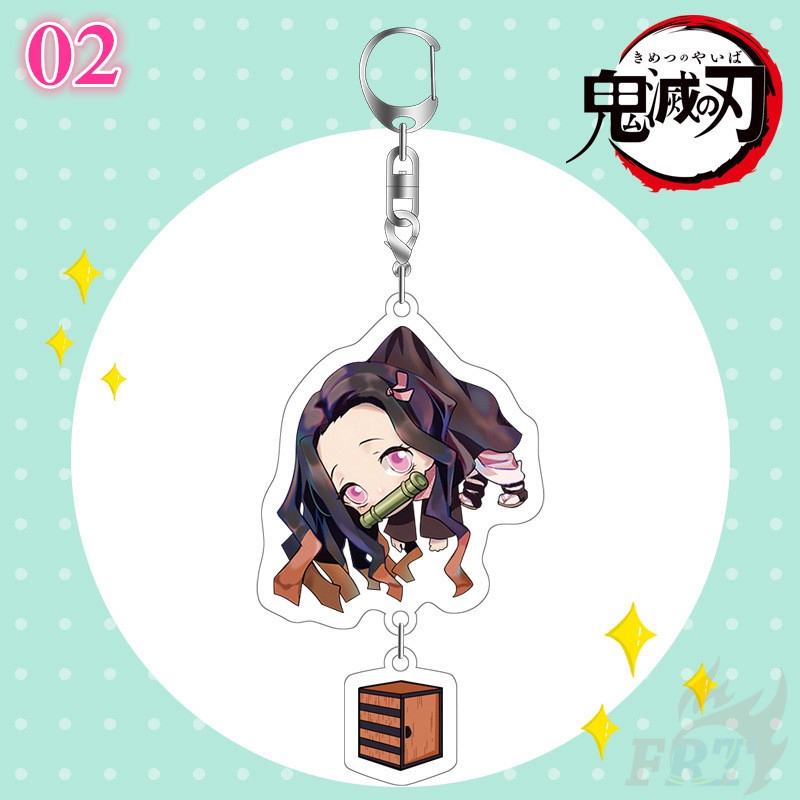 ❀ Móc Khóa Acrylic Hình Kimetsu no Yaiba Trong Demon Slayer ❀ 1 Móc Khóa Nhân Vật Anime (S-1: 5)