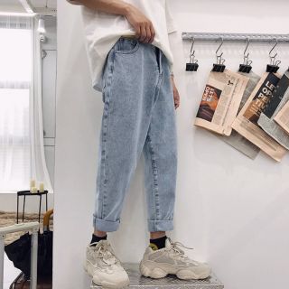 _Quần Jean Baggy Nam Nữ Unisex