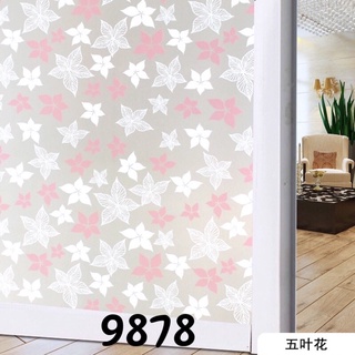 Giấy dán kính hoa văn-khổ 0,9m