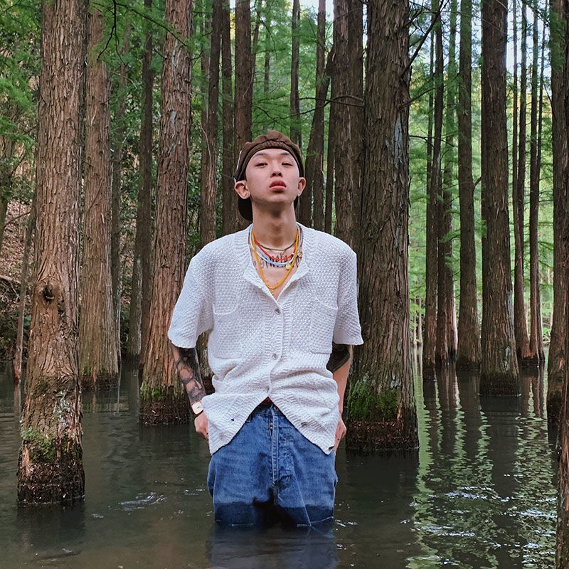[F &amp; X] Áo Khoác Cardigan Dệt Kim Tay Ngắn Màu Trơn Phong Cách Đơn Giản Thời Thượng 2022 Cho Nam