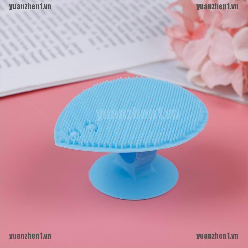 1 Miếng Silicone Rửa Mặt Tẩy Tế Bào Chết Loại Bỏ Mụn Đầu Đen Yuanzhen