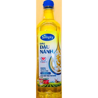 Dầu Đậu nành Simply chai (1L)