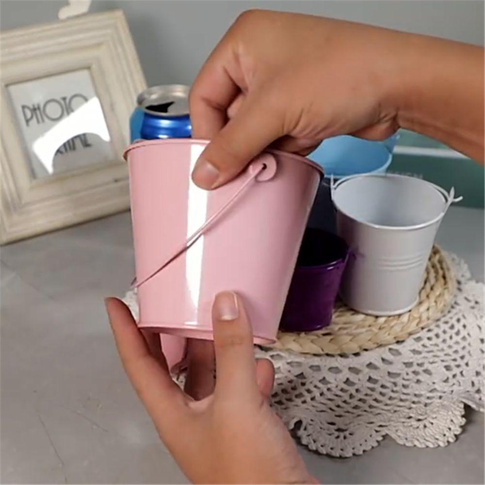 FOREVER Xô Kim Loại Dễ Thương Dùng Để Đựng Đồ Phục Sinh