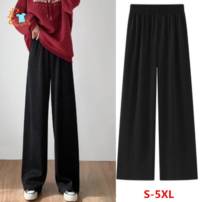 Quần dài lưng thun phong cách Hàn Quốc hợp thời trang cho nữ | BigBuy360 - bigbuy360.vn